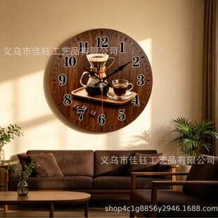 Cross-Border New Simple Fashion Wall Clock, Suitable for Home Living Room Bedroom Decoration Wall Clock, Light Luxury Living Room Wall Clock