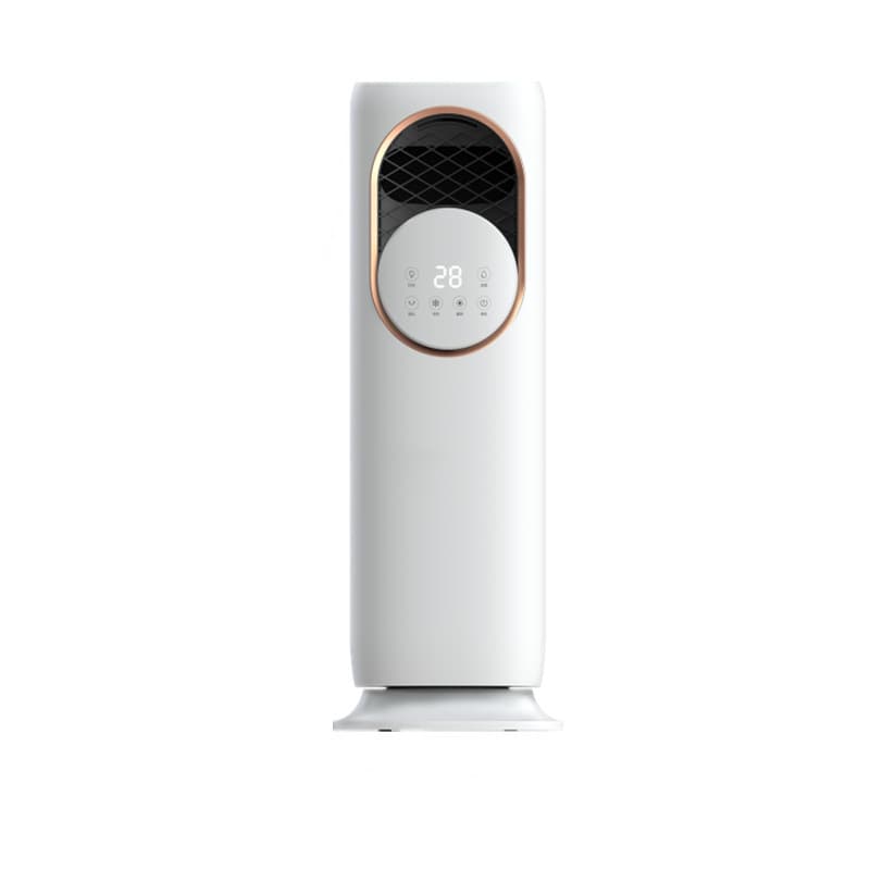Portable Air Conditioner Fan Heater and Cooler 2-in-1, Vertical Electric Heater for Home Use, All-in-One Air Conditioner