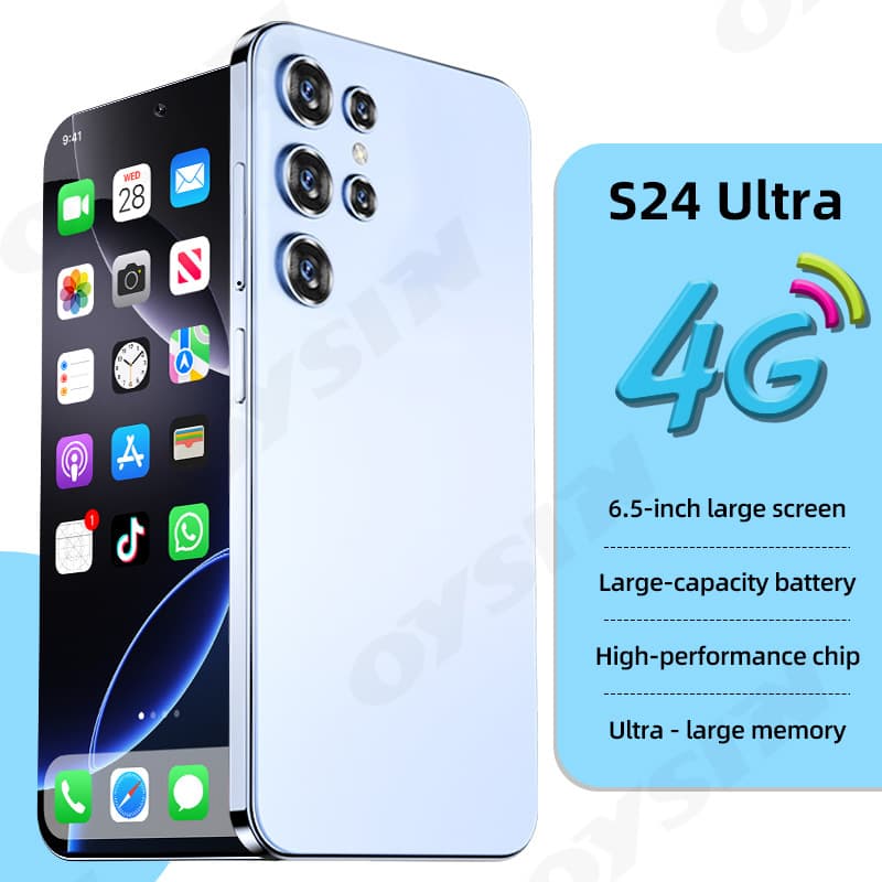 Global Smartphone for Korea, Europe, Middle East, North America, Latin America Cross-Border Phone S24Ultra Customized