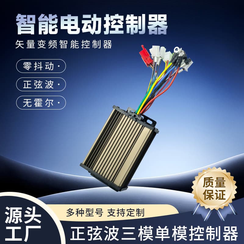 Cross-border Intelligent Electric Vehicle Controller Single/Triple Mode for Two/Three-Wheelers Sine Wave Controller