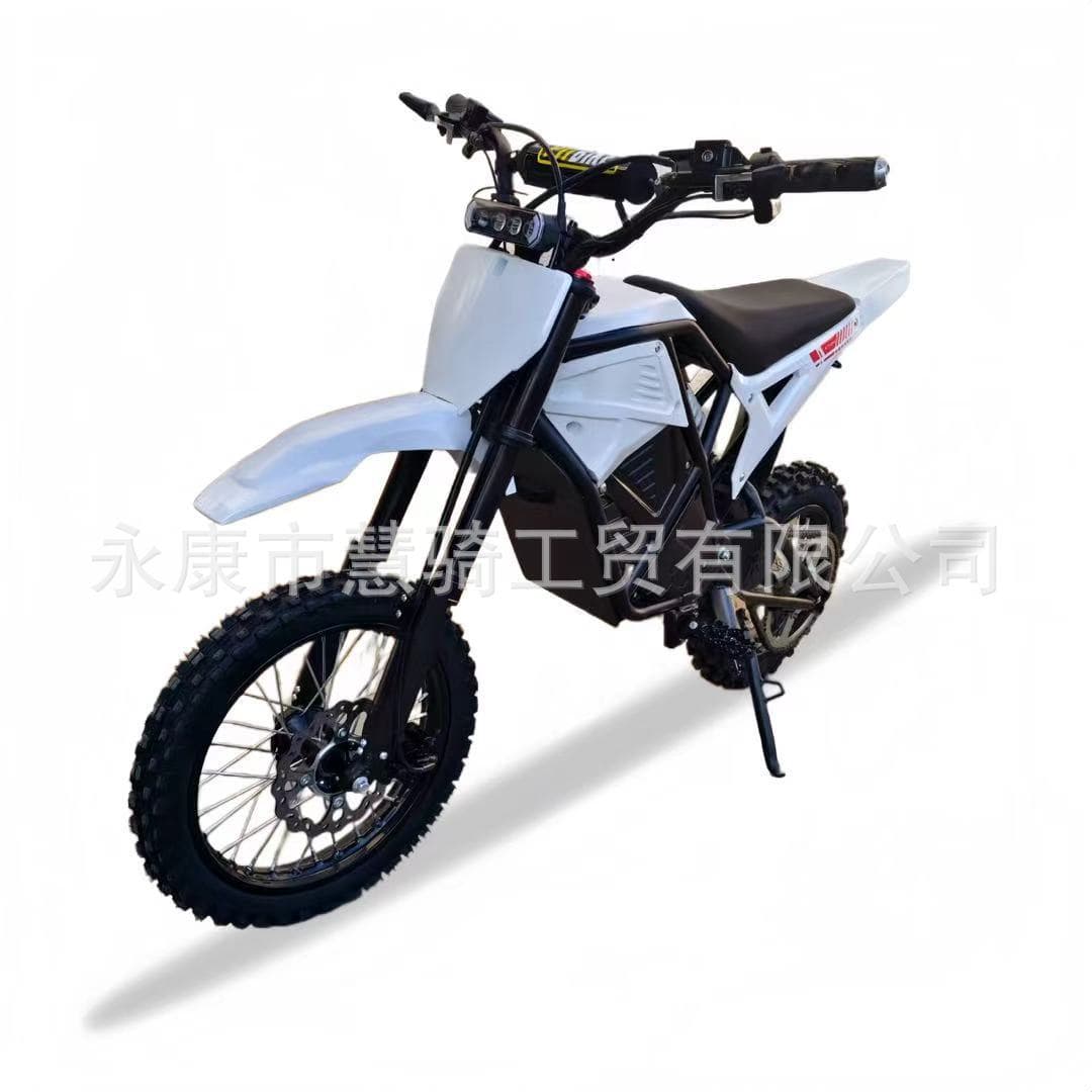 Factory Direct New Electric Two-Wheel Off-Road Motorcycle 45V 1500W Youth and Adult High-Performance Motocross Bike