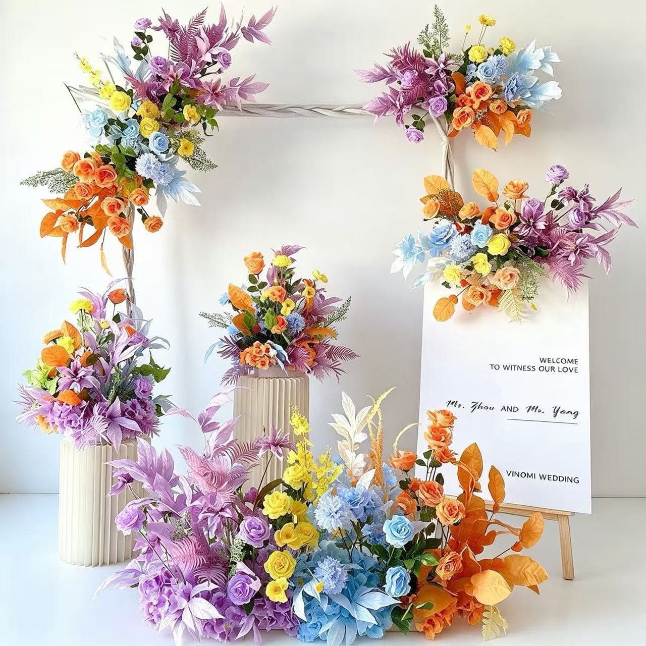 Artificial Flower Arrangement for Wedding Decoration, Recommended by Xiaohongshu for Birthday, Wedding, Engagement, and Bridal Room Decoration