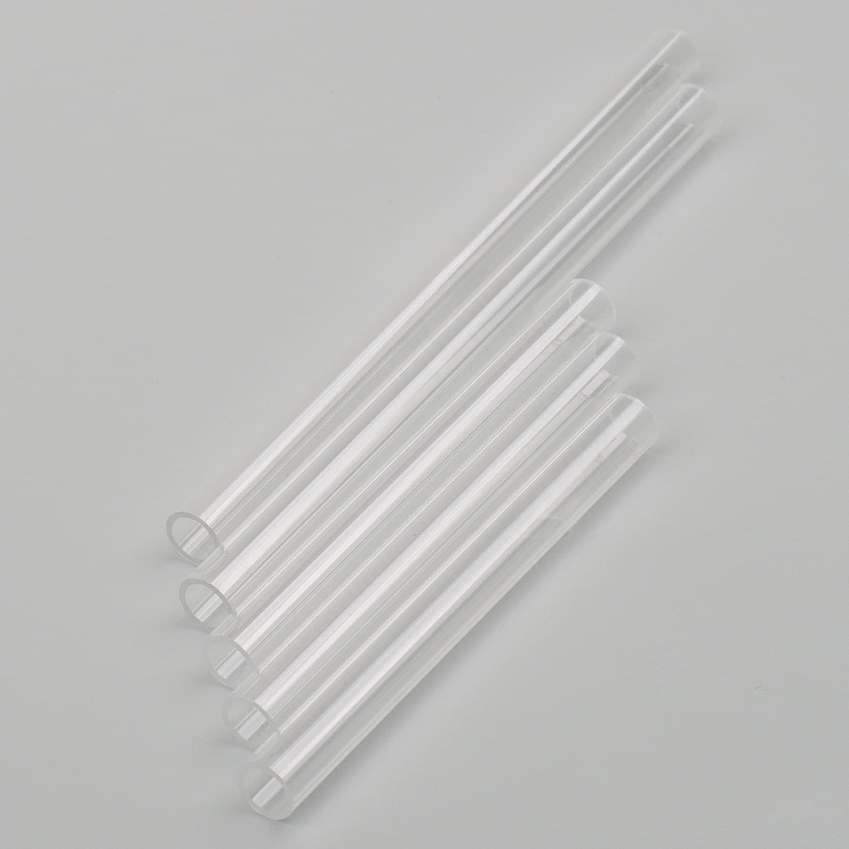 Clay DIY handmade materials pressed mud stick clay hollow rod knife holder PC highly transparent and non-fragile plastic tube