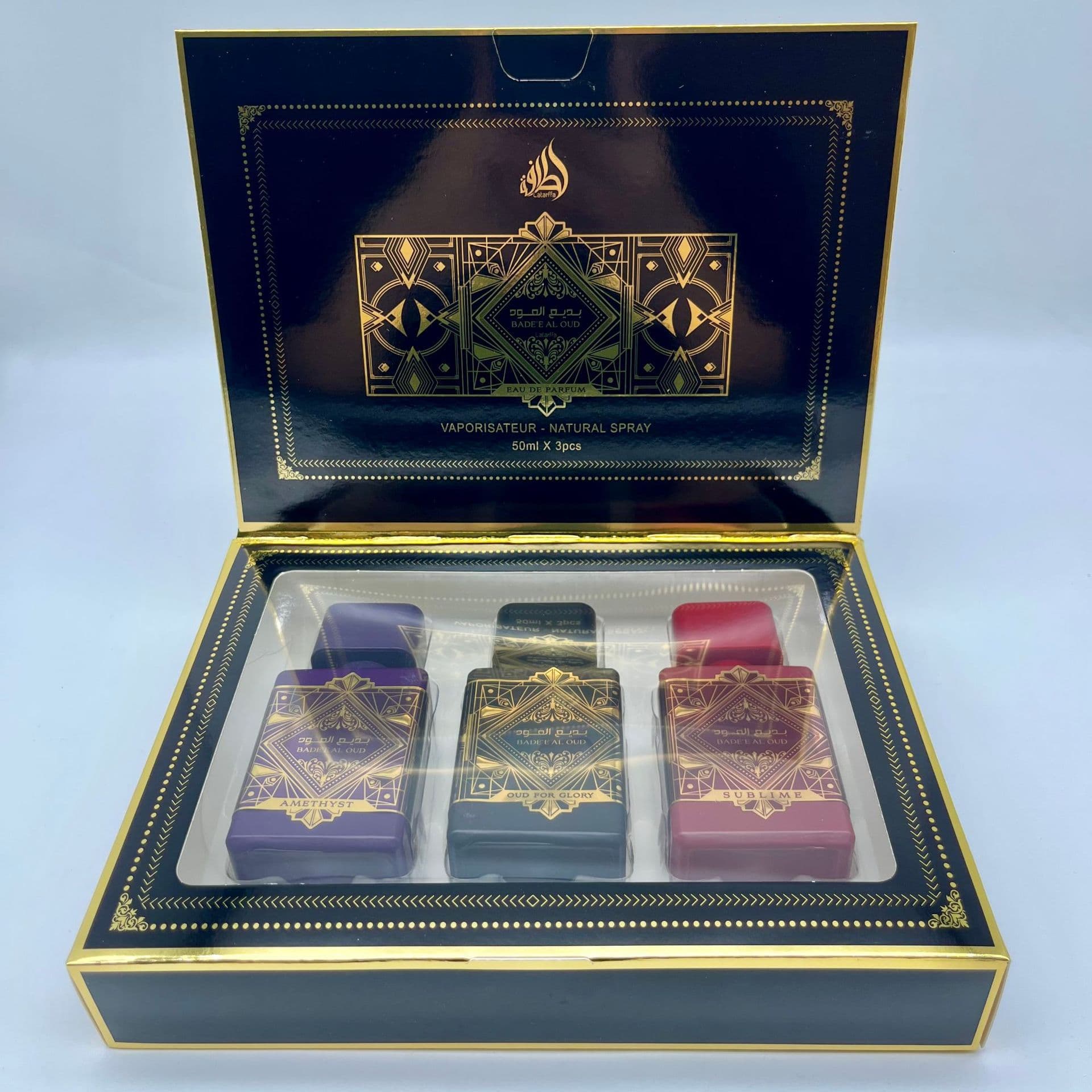 High-quality gift box lattafa BADE'E AL OUD Middle East Dubai Arabic men and women perfume wood