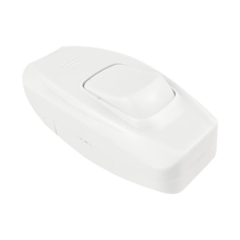 Factory wholesale high-power pure white bedside switch, export-quality push-button household desk lamp switch, IP65