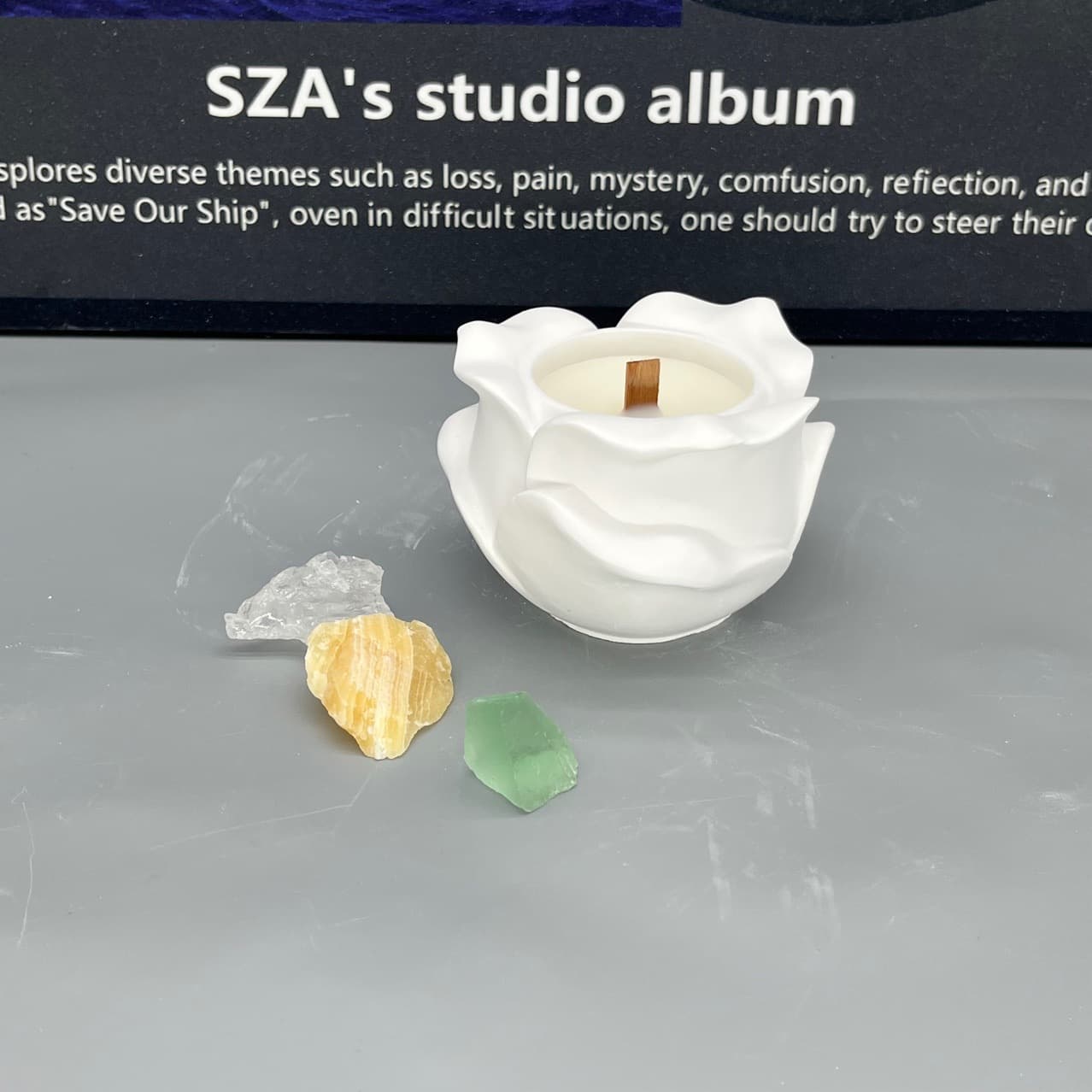 Gypsum Candle Cup Empty Candle Container Aromatherapy Candle Cup Romantic Scented Gift Direct from Factory Creative
