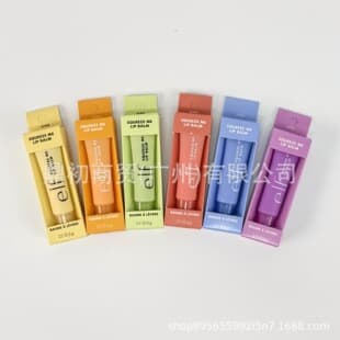e.l.f. In Stock Squeeze Me Tinted Lip Balm Moisturizing Hydrating Lip Primer Fruit Flavor Lip Gloss