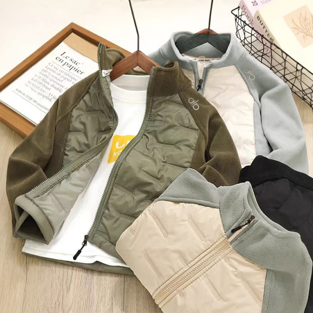 New Style Children's Quilted Thick Jacket for Autumn/Winter, Windproof Top, Winter Boys' Layered Warm Padded Coat
