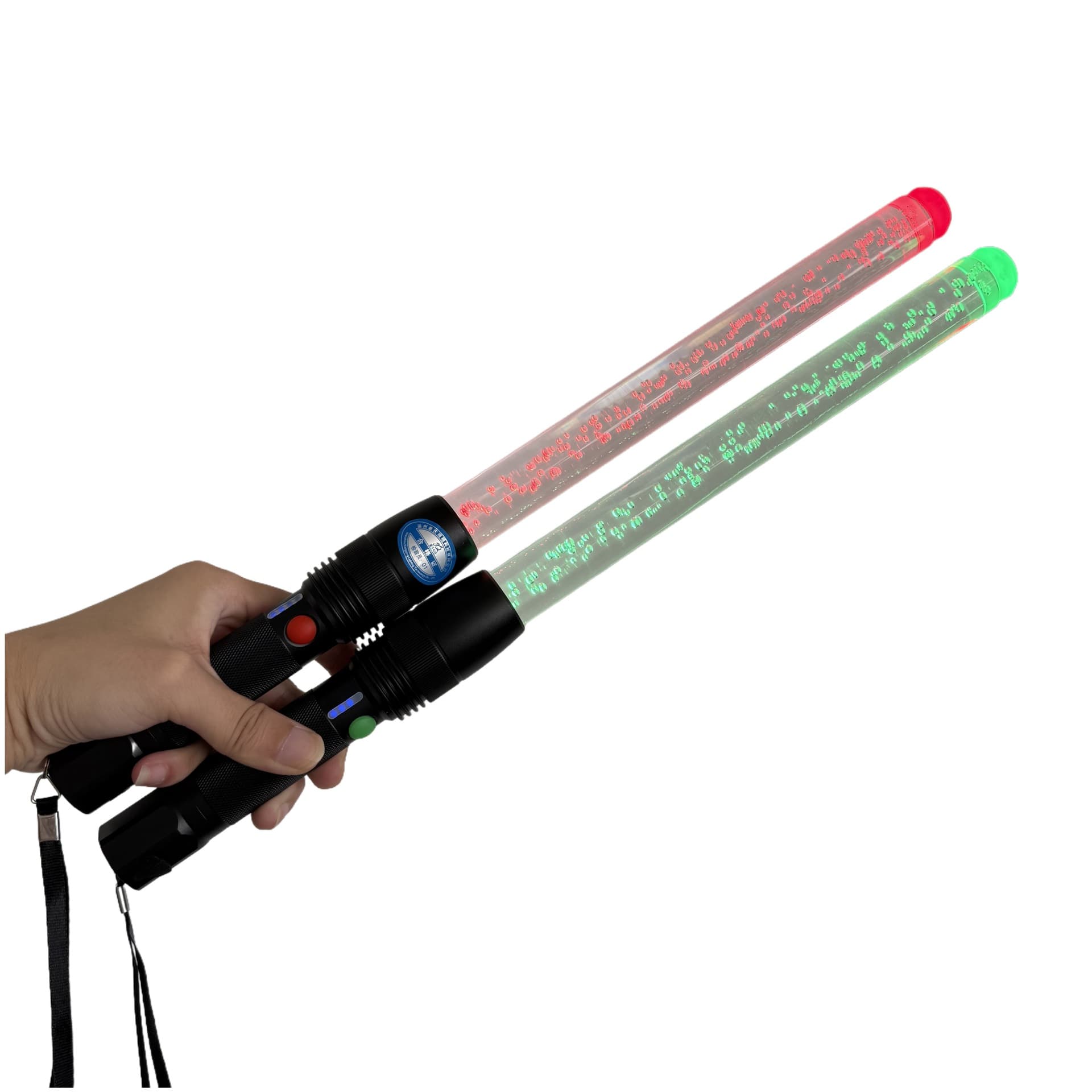 LED aviation baton light, red and green illuminated signal light, same model as FL4841 ZL8019 ZW4301