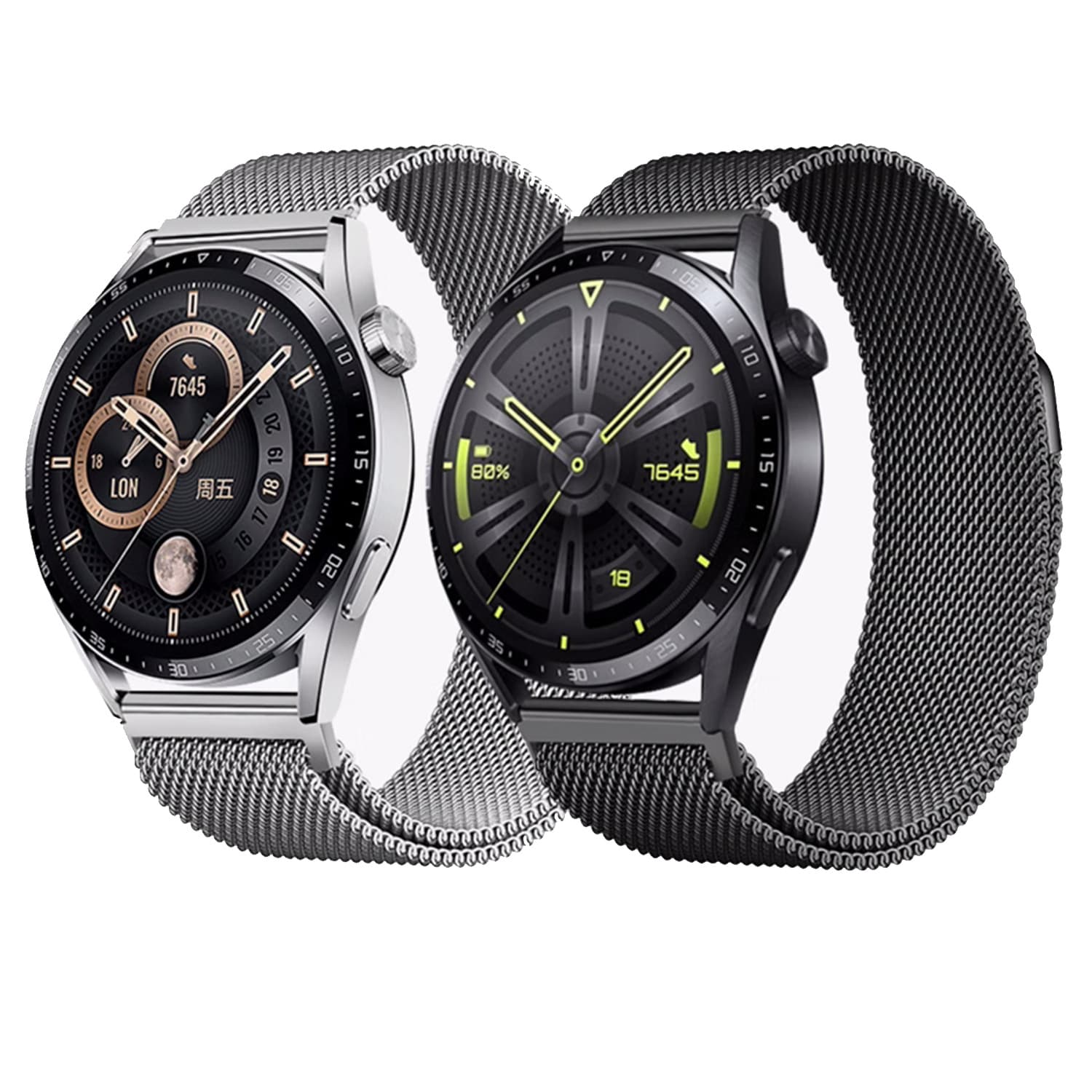 Suitable for Milanese watch straps | magnetic stainless steel Milanese straps | universal flat head Milanese watch straps