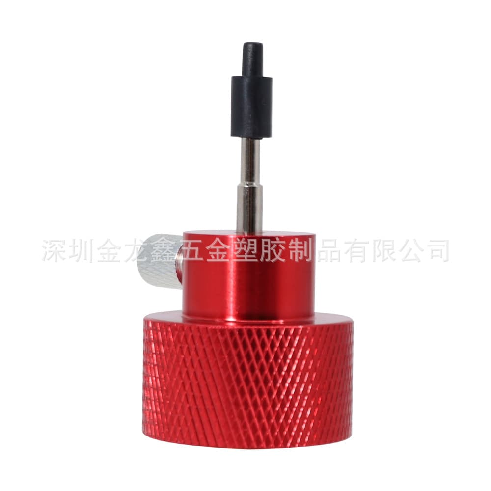 Cross-border New Upgraded Integrated Red Propane Connector with Venting Function, Gas Cylinder Inflation Valve AF Inflation Adapter
