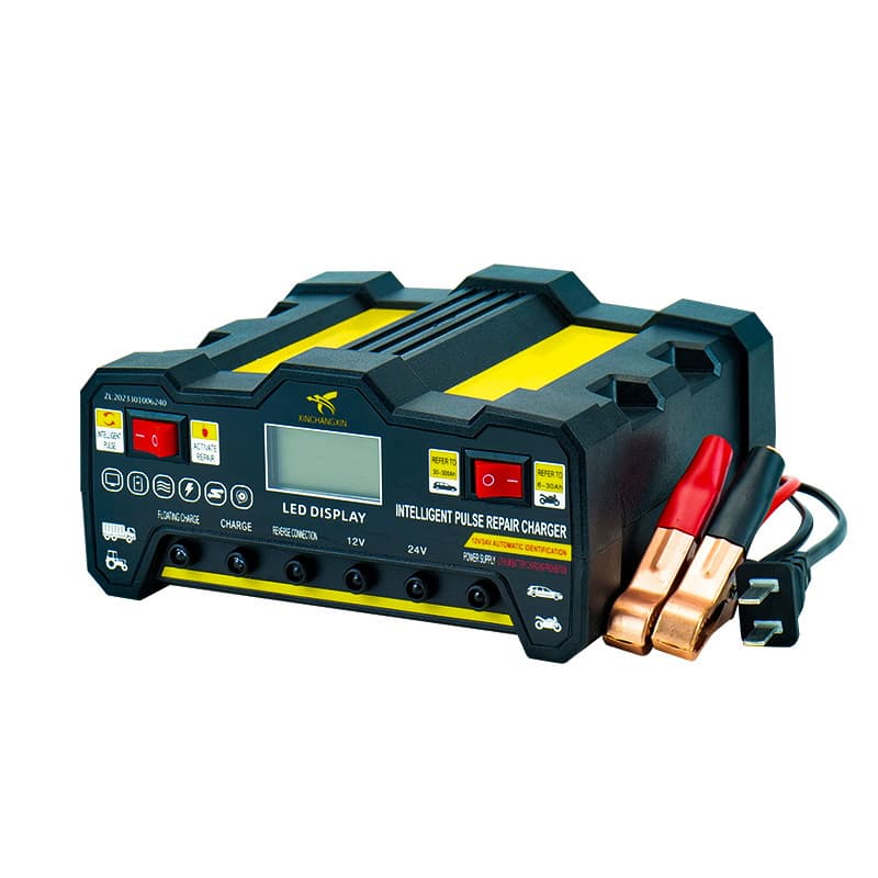 Car Battery Charger 12V 24V Smart Repair Charger Motorcycle Battery Full Charge Auto Stop Charger