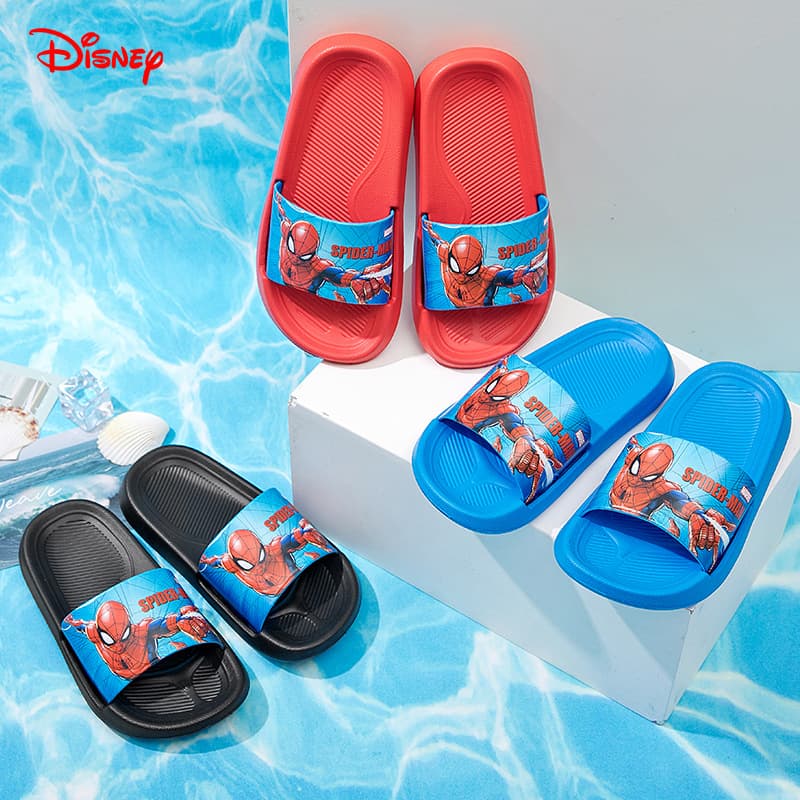 Children's Indoor Bathroom Anti-Slip Cute Cartoon Sandals Summer Home Slippers Boys' Beach Shoes Comfortable Breathable EVA