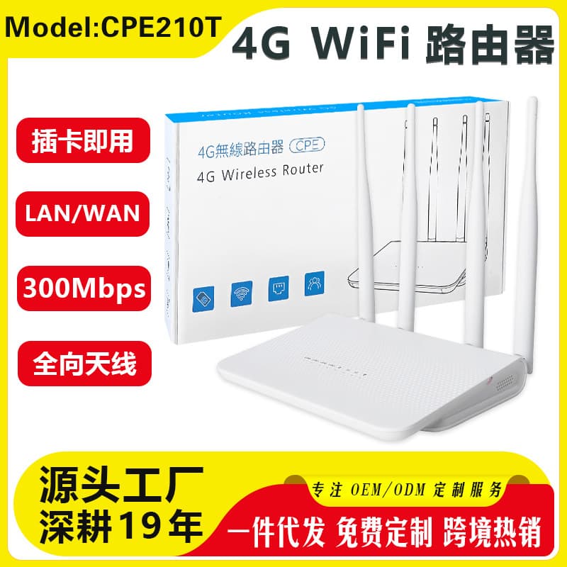 MOD Malaysia RS980 Wireless Router, WIFI Home 4G Mobile Router with SIM Card Insertion