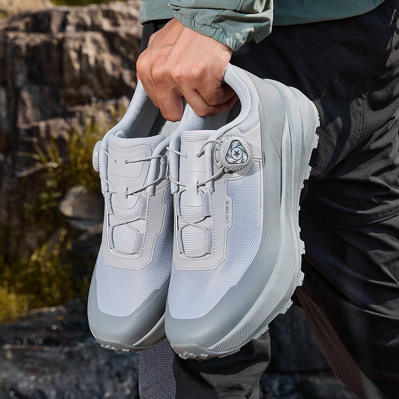 Summer Breathable Hiking Shoes Men's Mesh Breathable Teenagers Single Mesh Sports Shoes Casual Wide Foot Extra Wide Mesh Shoes