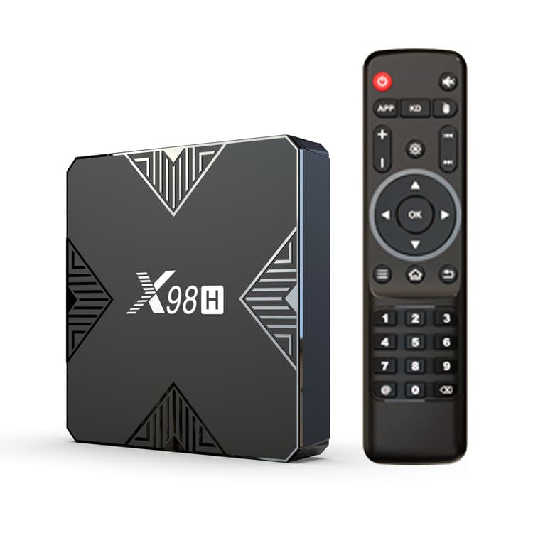 X98H Cross-border Set-top Box H618 Android 12 TV Box with Bluetooth WiFi6 TV Box HD 4K