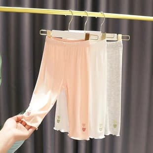 Baby Summer Leggings Cotton Baby Skirt Safety Shorts Versatile Leggings Summer Girls Outer Wear Capri Pants