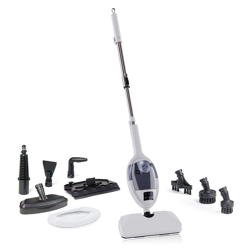 LED Touchscreen New High-Temperature Steam Mop, Electric Cleaning Floor Mopping Machine with Manual Steam Brush, Cross-border