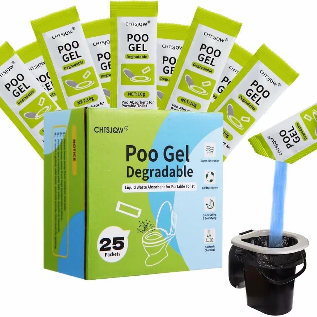 Easy-use portable gelling agent, emergency urine, car absorbent powder, gel granules, hardener, 7g.