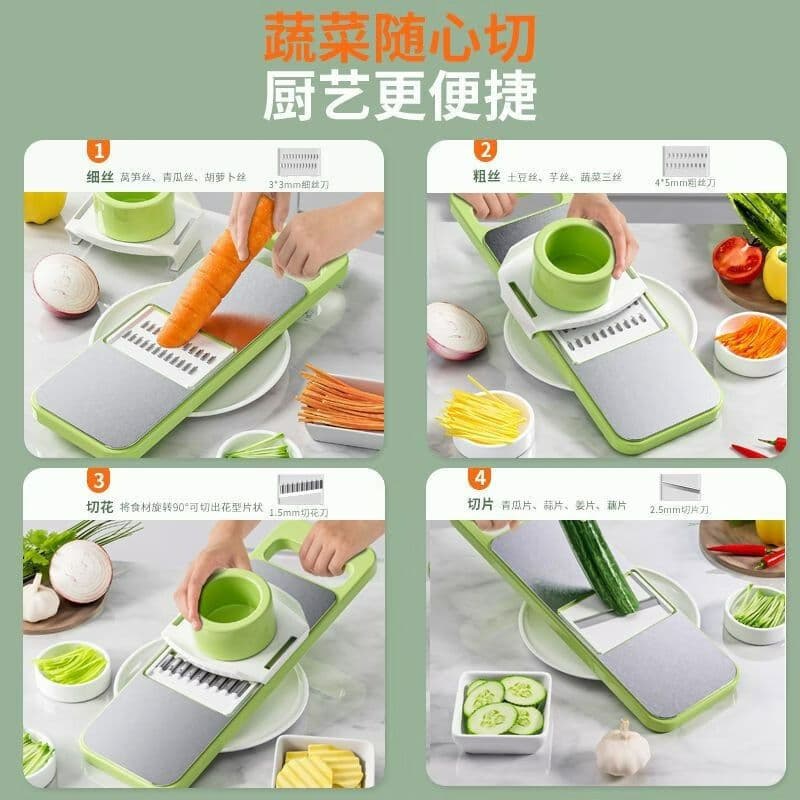 Stainless steel grater grater multi-functional vegetable cutting tool grater kitchen potato grater