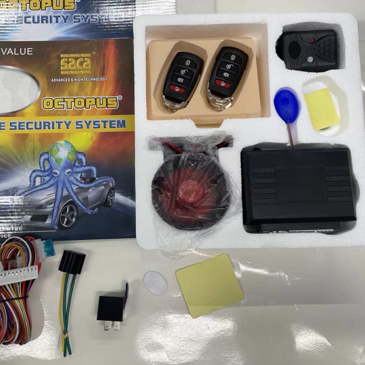 Export Exclusive OCTOPUS / BLAZER Universal Car Anti-Theft Device One-Way Car Anti-Theft Device