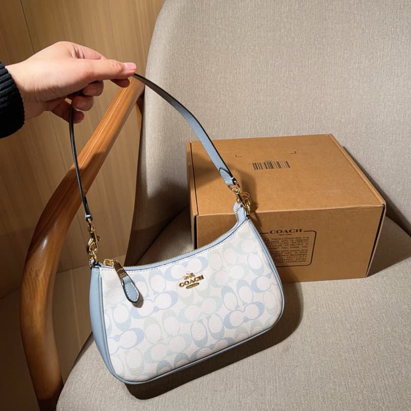 Kocc Cross-border New Women's Bag teri Classic Monogram Underarm Bag Fashionable Shoulder Handheld Crossbody Mahjong Bag