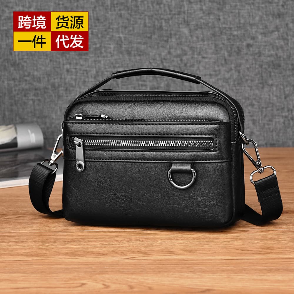 Men's Crossbody Sling Bag with Belt Waist Pack Small Retro Backpack Casual Shoulder Bag A303-2