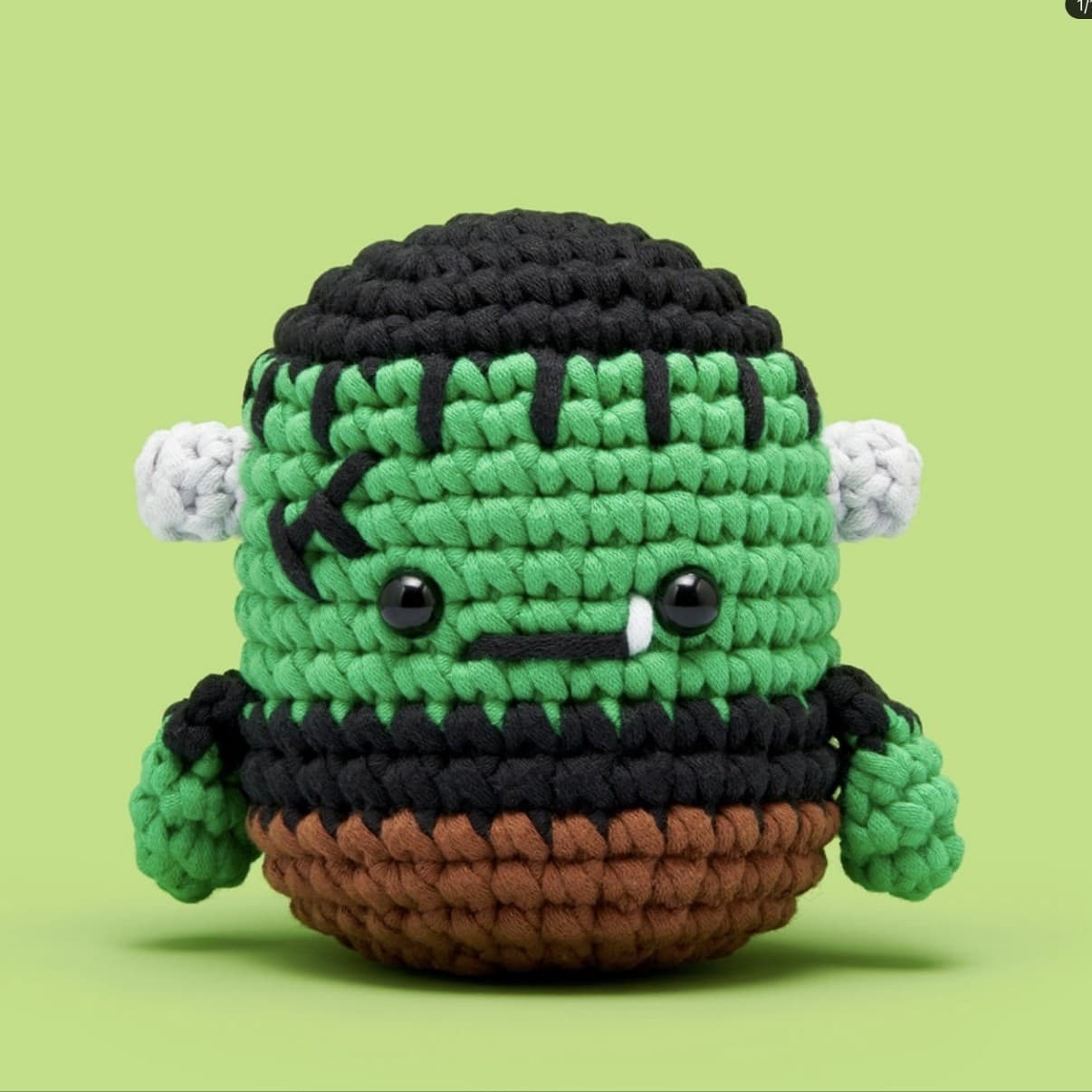 New Hot-Selling DIY Crochet Kit for Animal Plush Toys with English Tutorial Video