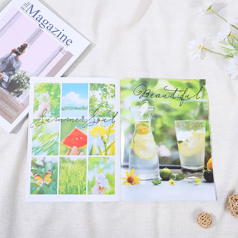 INS Influencer Magazine Prop Cover Figure Fashion Photography Props for Styling and Background, Simulated INS Style