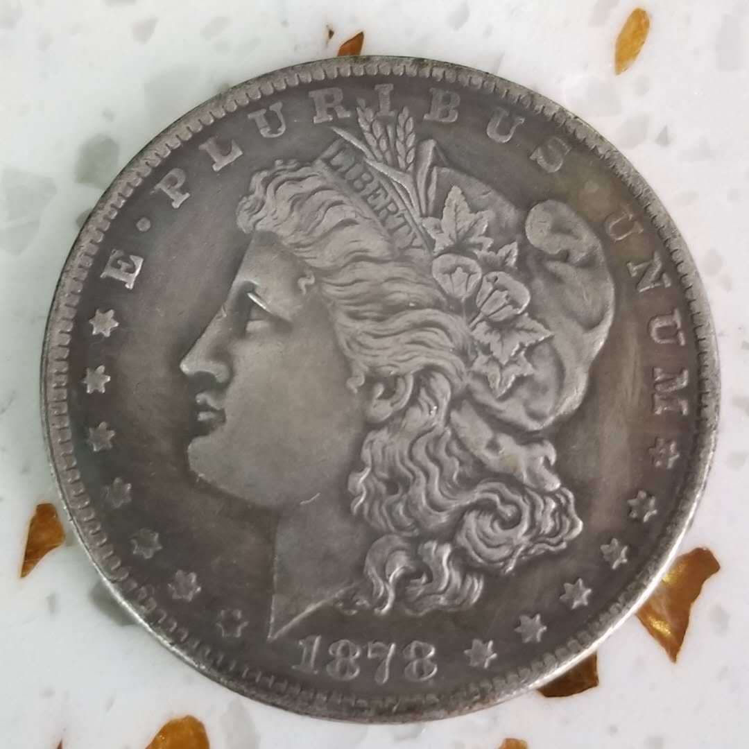 Antique craft complete US Morgan coin set O edition silver dollar, 27 types of blowable Morgan dollars