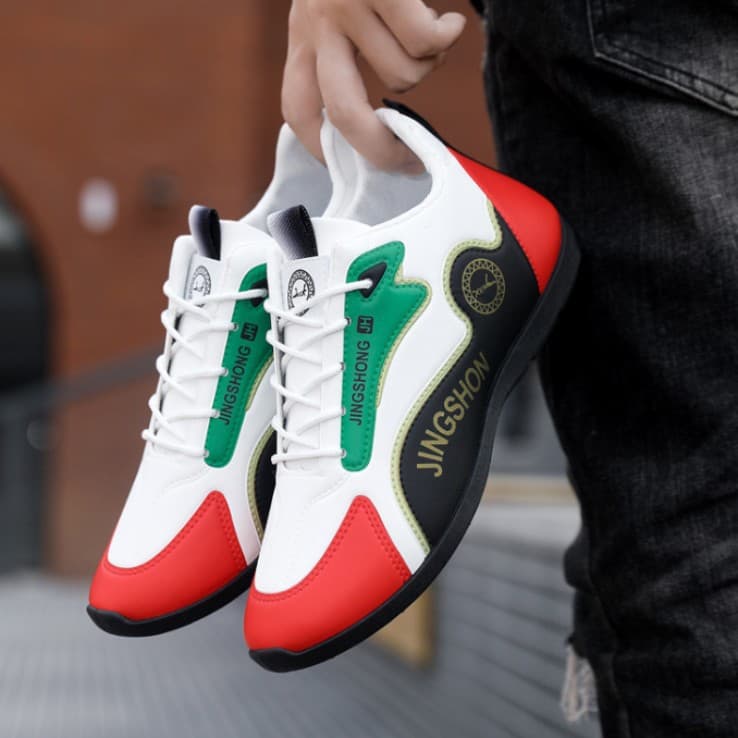 Men's Shoes 2026 Cross-Border New Casual Fashion Soft Sole Couple Leather Breathable Shoes Men's Casual Shoes