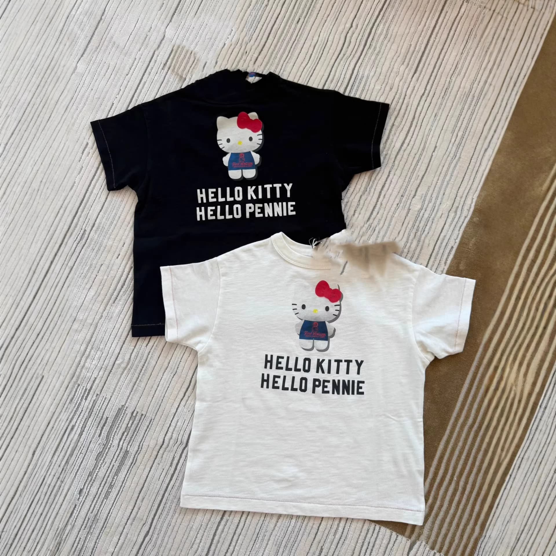 Children's Short Sleeve T-Shirt 2026 Summer New Style Girls Korean Cartoon Print Top Casual Versatile Clothing