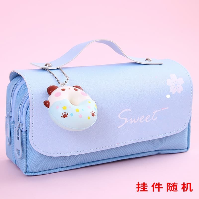 Cross-border Wholesale Pencil Case Stationery Box Pen Bag Cute Student Multifunctional Large Capacity for Boys and Girls Stress Relief