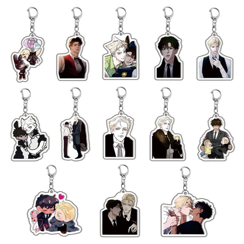 [Interlayer] Korean Manhwa Code: ANASTASIA Acrylic Keychain Anastasia Anime Pendant