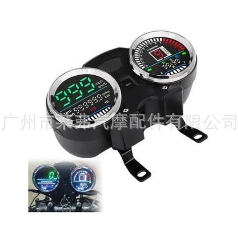 Digital Instrument for GN125F Motorcycle, Digital Display Modification Dashboard, Motorcycle Odometer
