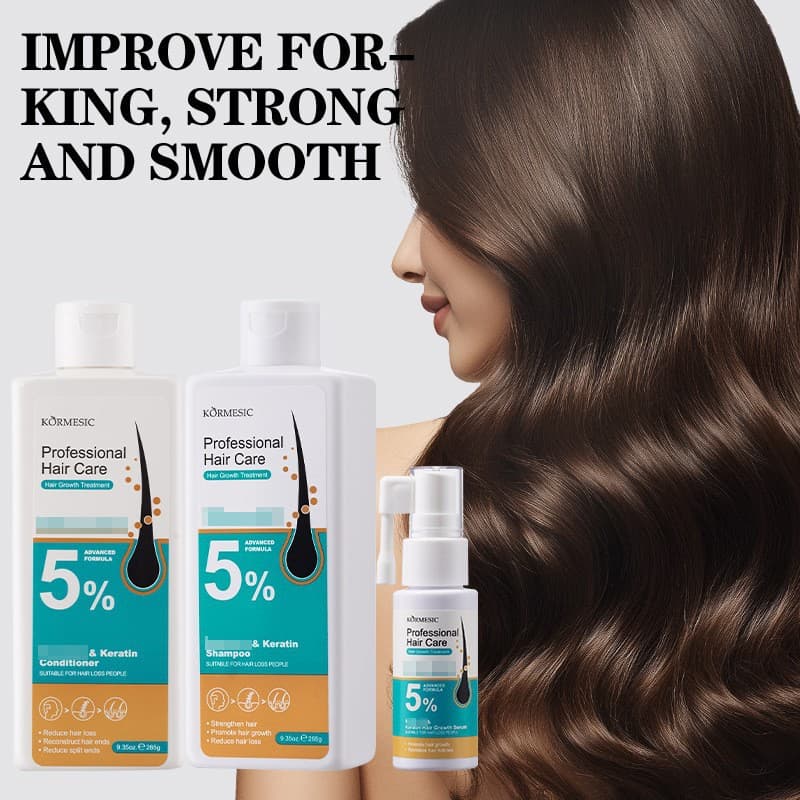 Keratin Shampoo & Hair Mask KORMESIC Scalp Care Shampoo Cross-border Trade Factory Wholesale