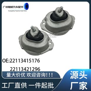 22113415176 22113421296 For BMW E83 X3 N52N Engine Mount Bracket Rubber