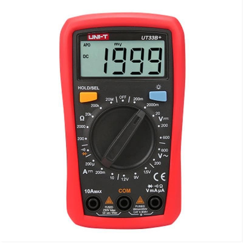 UNI-T Digital Multimeter High Precision Auto-Ranging Capacitance Measurement Multifunctional Anti-Burn Electrician Multimeter