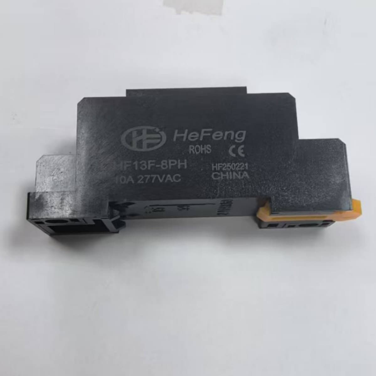 Miniature Intermediate Relay 10A277VAC Base HF13F-8PH Socket Small 8-pin Relay Base