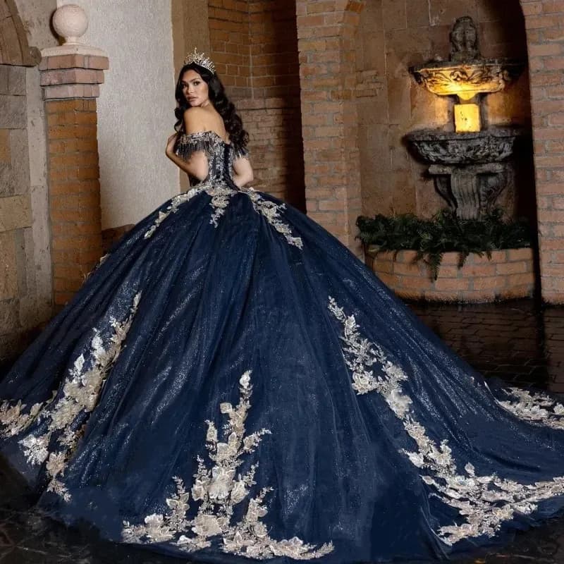 New Evening Dress Heavy Lace Slim Fishtail Banquet Party Wedding Dress