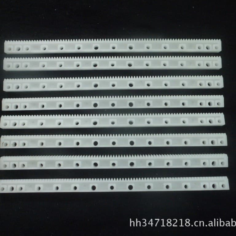 74125 Rack Toothed Plastic Strip Bar Gear Toothed Track Strip DIY Accessory Support Strip