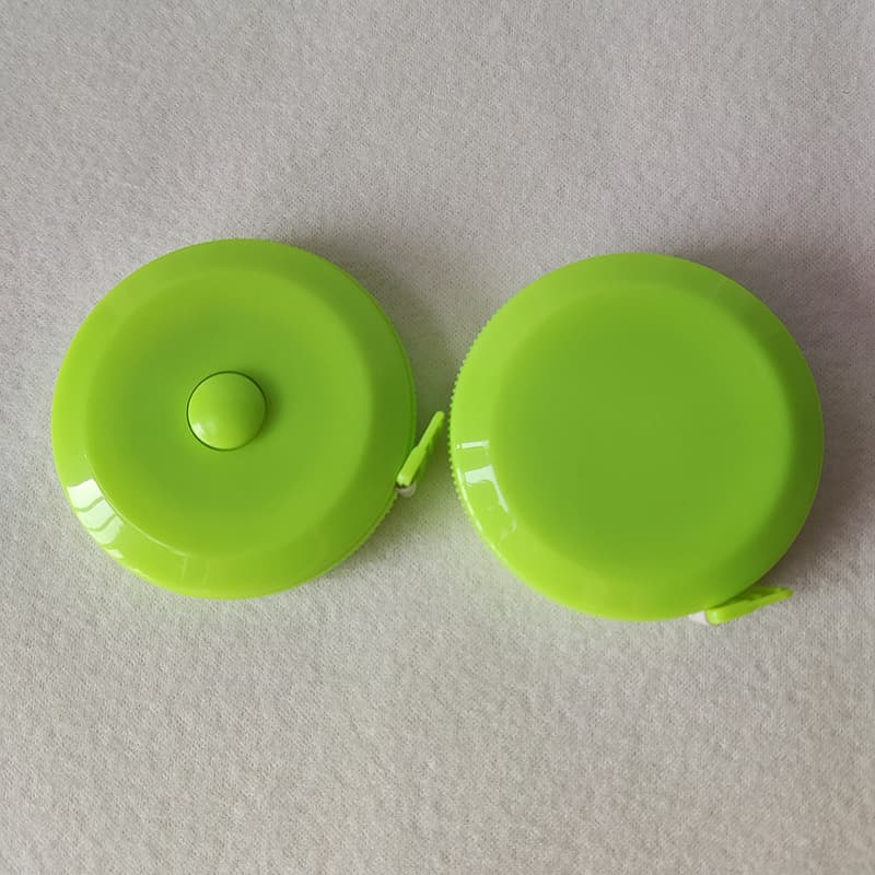Colorful Tape Measure 1.5m Mini Round Retractable Soft Measuring Tape Stock Advertising LOGO Gift Tape Body Measuring Tape
