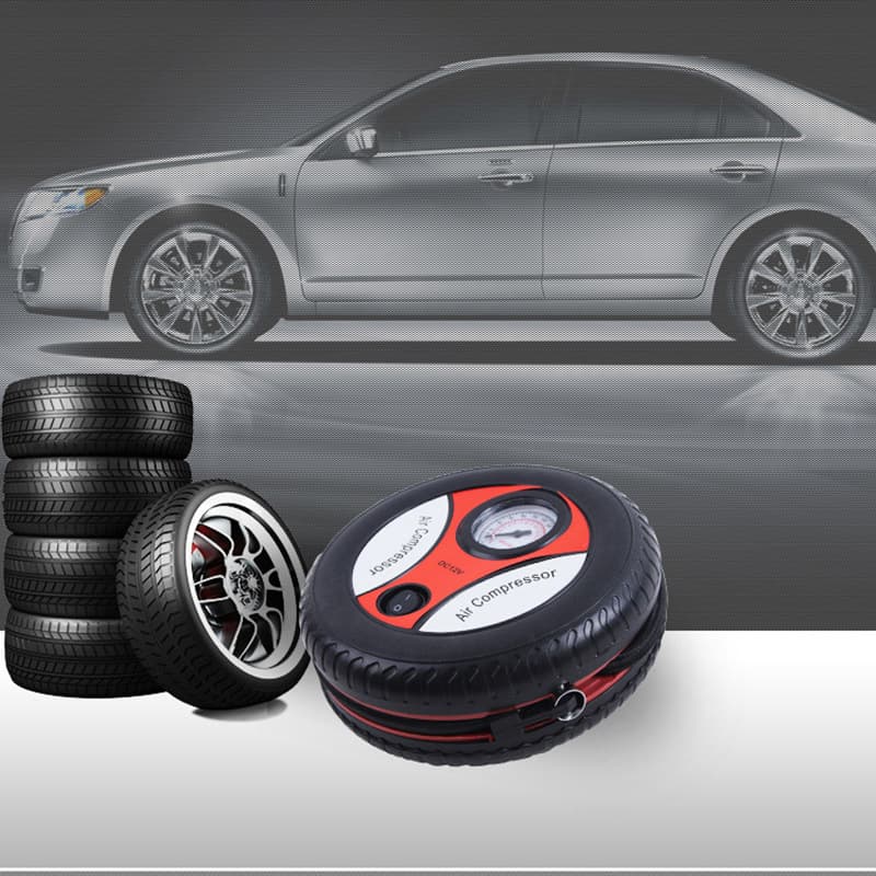 Car Tire Inflator 12V Portable Electric Air Pump for Vehicles