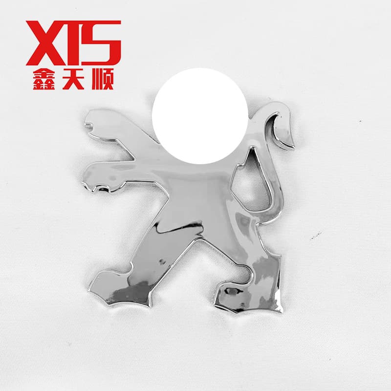 For Peugeot 307 Rear Lion Badge Rear Emblem Brand Logo