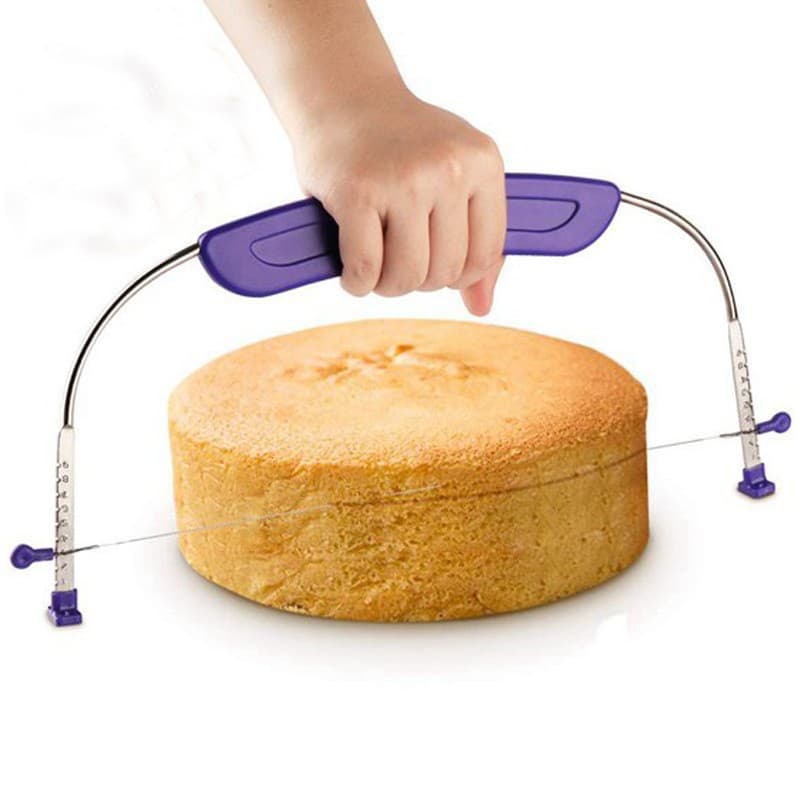 Stainless Steel Adjustable Cake Cutter Cake Saw Cake Layering Machine Cake Sharpener Baking Tool