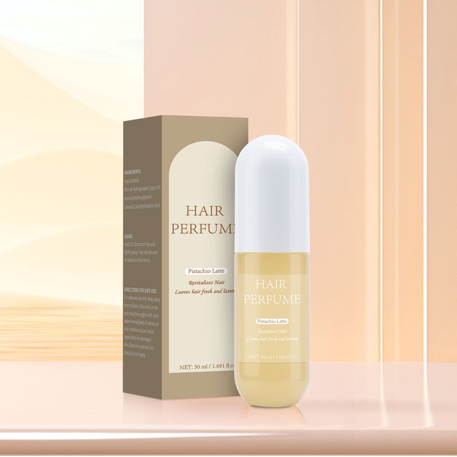 Cross-border Pistachio Latte Hair Perfume 50ml Pistachio Latte Hair Perfume