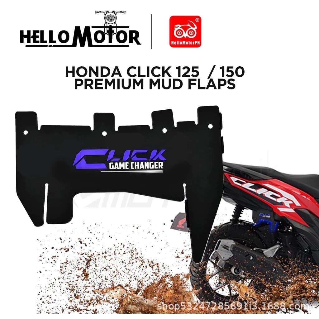 Suitable for Honda CLICK 125 Scooter modified accessories rear fender cross-border
