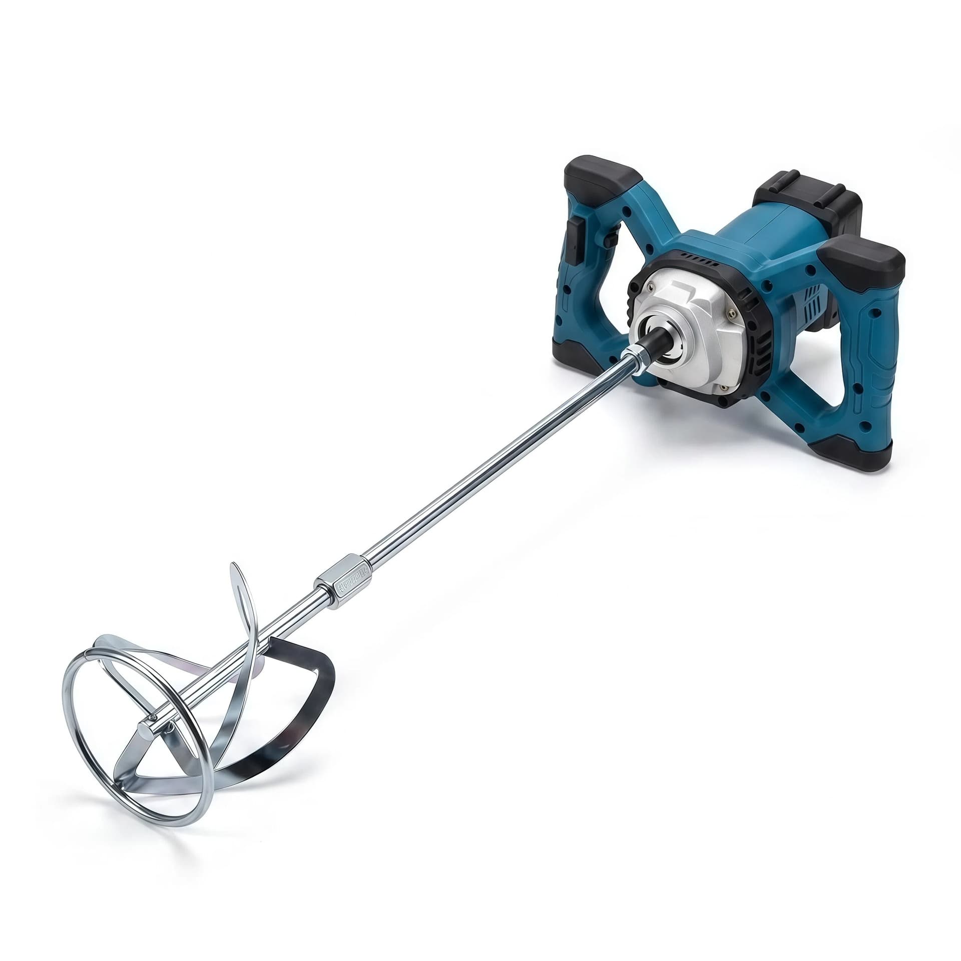 Lithium battery mixer 6 speed adjustable paint electric mixer cement putty powder handheld mixer paint