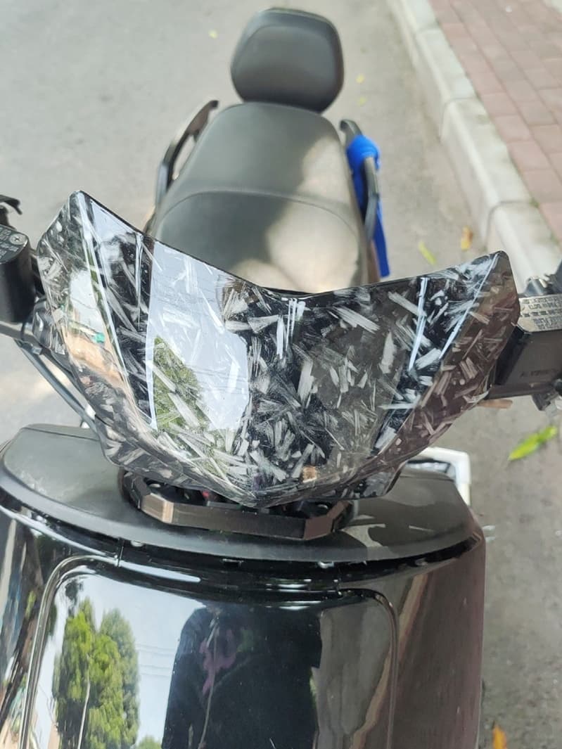 NIU Electric Scooter N1S uqi U1D Modification Accessories u1c Front Windshield Panel Cover Shell Instrument Windshield Cover ub Windshield
