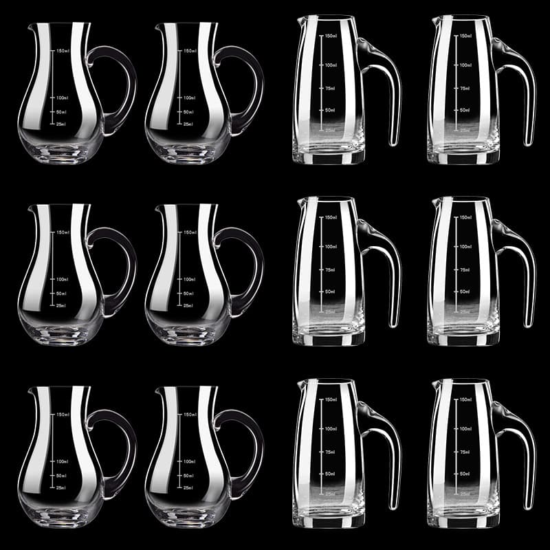 Glass Baijiu Divider Imported Wine Red Wine Decanter Home Restaurant Use Small 100ml Divider with Scale